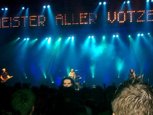 Die Ärzte am 13.12.2003 in Oberhausen 