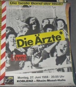 Die beste Band der Welt!: Tourposter: Koblenz