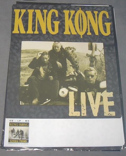 King Kong (u.a. Farin Urlaub): Tourposter: Blanko (2)