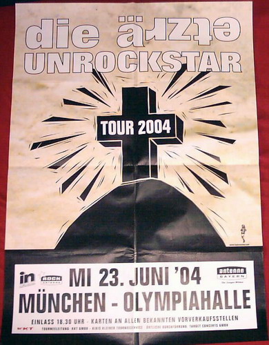 Unrockstar: Tourposter: München