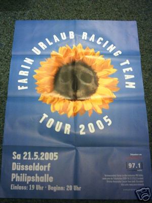 FURT: Sonnenblumen of Death: Tourposter: Düsseldorf
