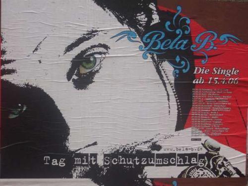 Bela B: Bela B.s Bingo-Show: Tourposter: Komplette Tour