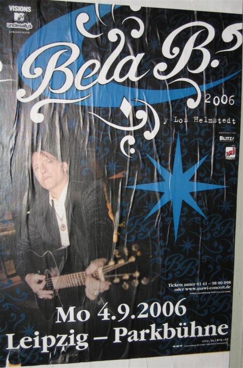 Bela B: Bela B.s Bingo-Show: Tourposter: Leipzig