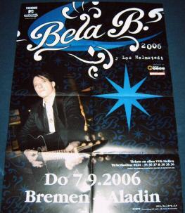 Bela B: Bela B.s Bingo-Show: Tourposter: Bremen