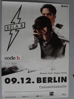 Bela B: Code B: Poster: Berlin