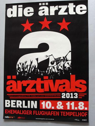 Ärztivals: Poster: Berlin (schwarz)