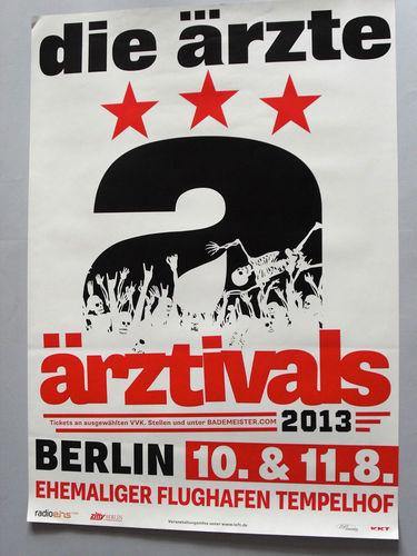 Ärztivals: Poster: Berlin (weiß)