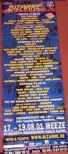 Tourposter: Bizarre Festival (1)