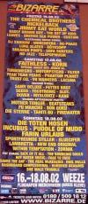 Tourposter: Bizarre Festival (2)