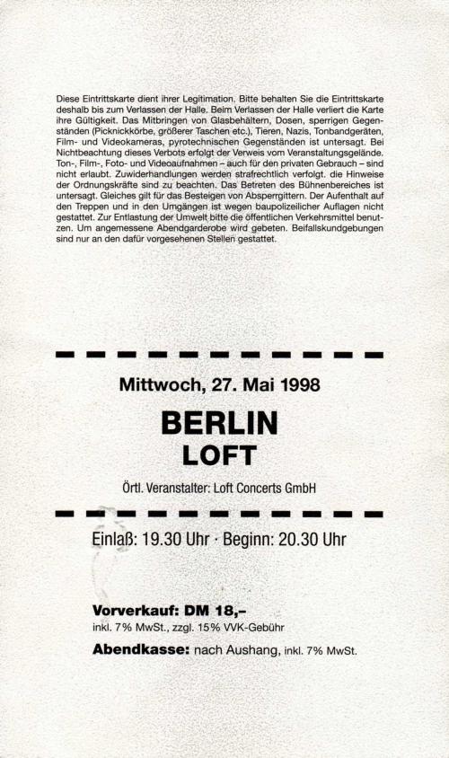 Paul: Ticket: Berlin (back)
