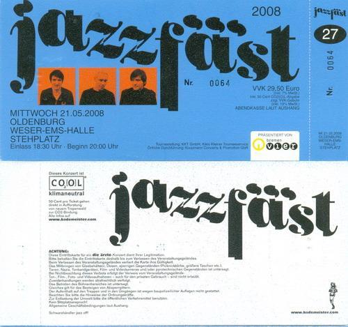 Jazzfäst: Ticket: Oldenburg