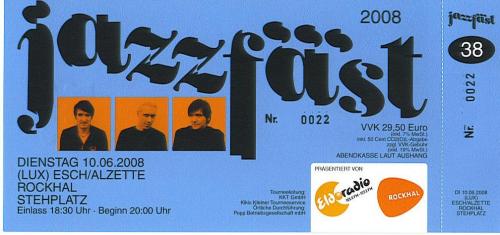 Jazzfäst: Ticket: L-Esch