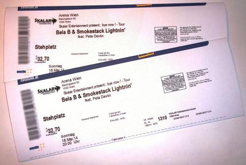 Bela B: Bye-now! Tour: Ticket: Wien