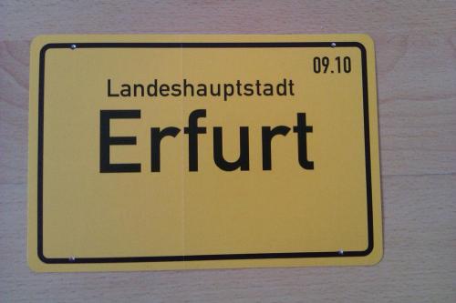 FURT: FURTOUR: Ticket: Erfurt (front)
