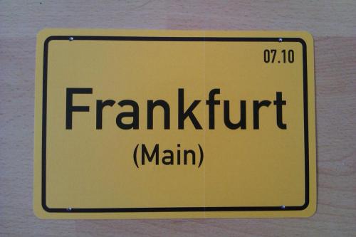 FURT: FURTOUR: Ticket: Frankfurt (front)