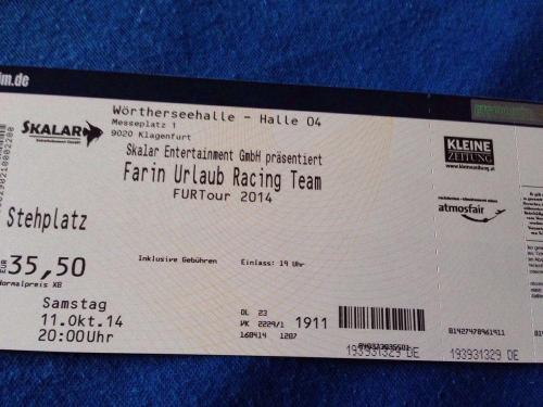 FURT: FURTOUR: Ticket: Klagenfurt