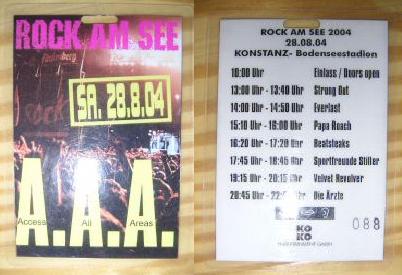 Unrockstar: Pass: Rock am See (AAA)